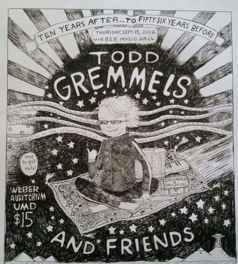 I'll be part of this hootenanny. At Weber Music Hall on the UMD campus.